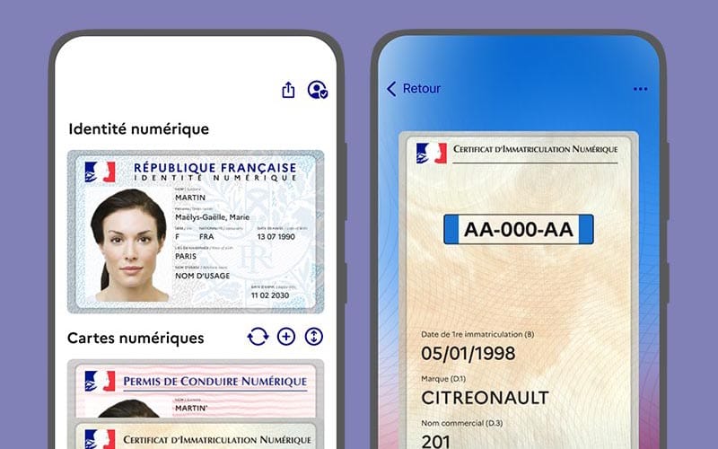 La carte grise débarque sur smartphone : France Identité s'étoffe