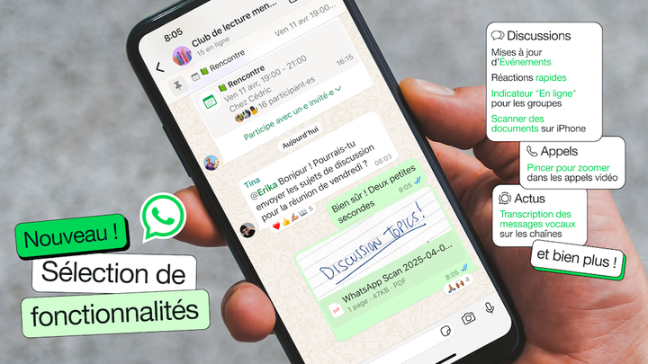 WhatsApp scanner de documents : pratique, mais à quel prix ?