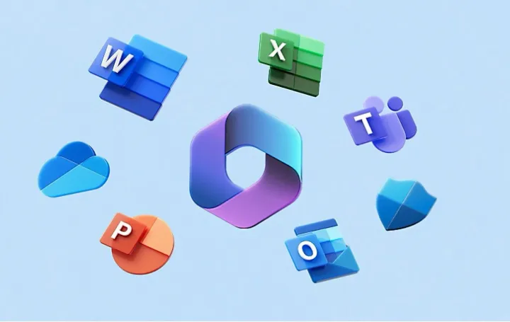 Microsoft 365 : le grand retour de la 3D pour ses icônes